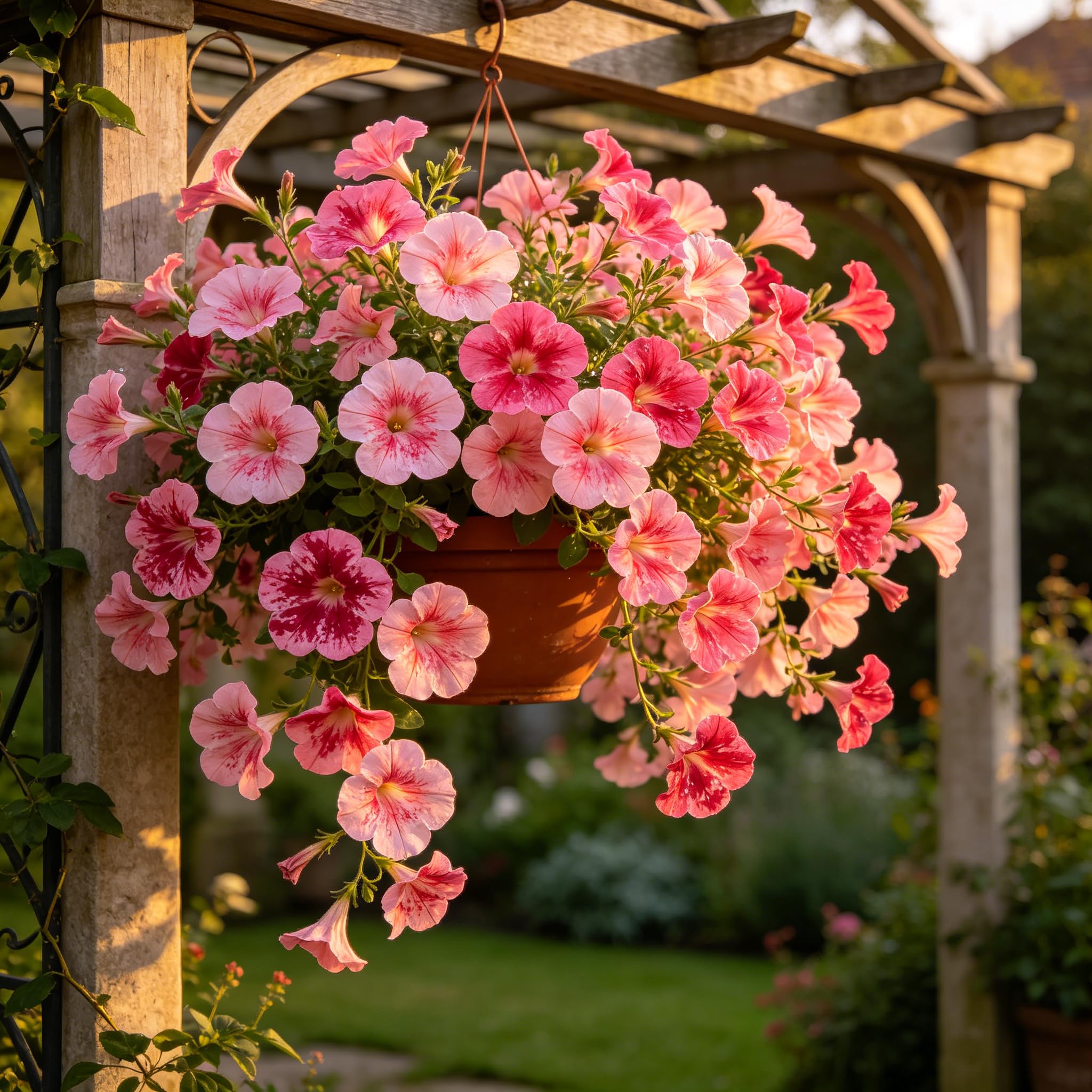 Rare Winter-Hardy Petunia Seeds – Potted/Plants/Ornamental/Resistant/Bedding/Gorgeous-1000count-E