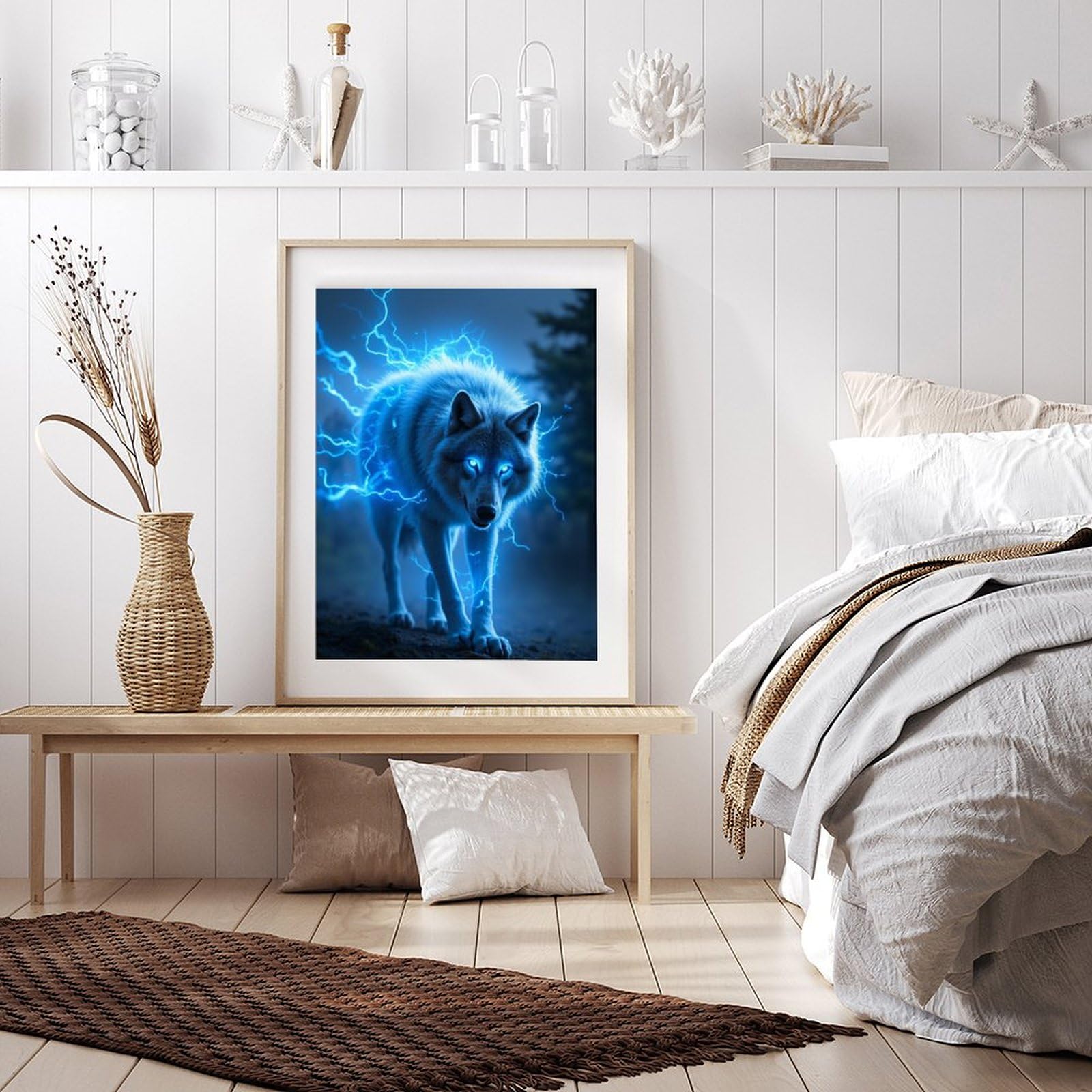 Amazon.com: TZTTZT Diamond Art Kits for Adults - Electric Blue