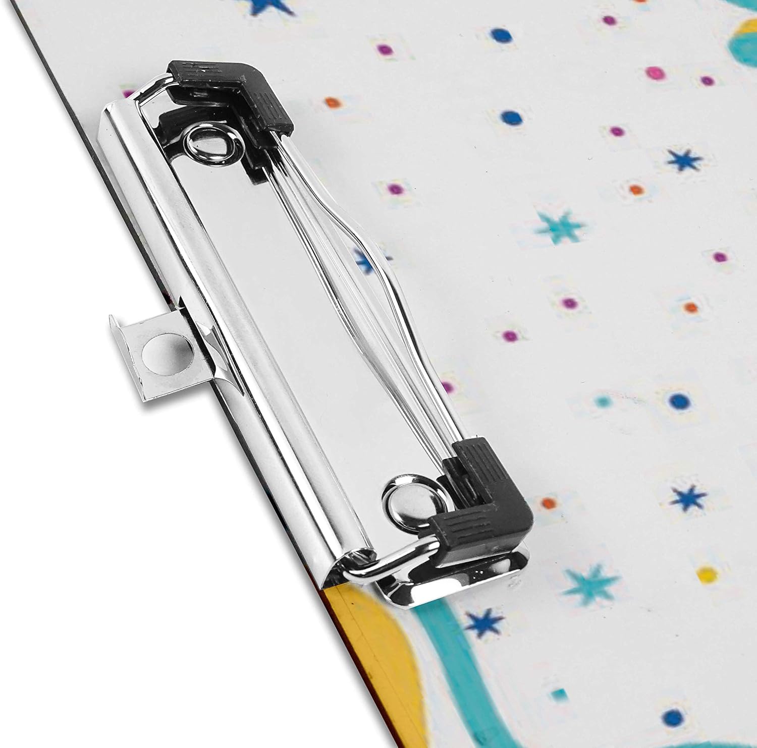 Decorative Clipboard Letter Size Clipboard with Low Profile Clip,Office School Quote Printed Hardboard w/Free Marker & Eraser-9x12.5 Inch