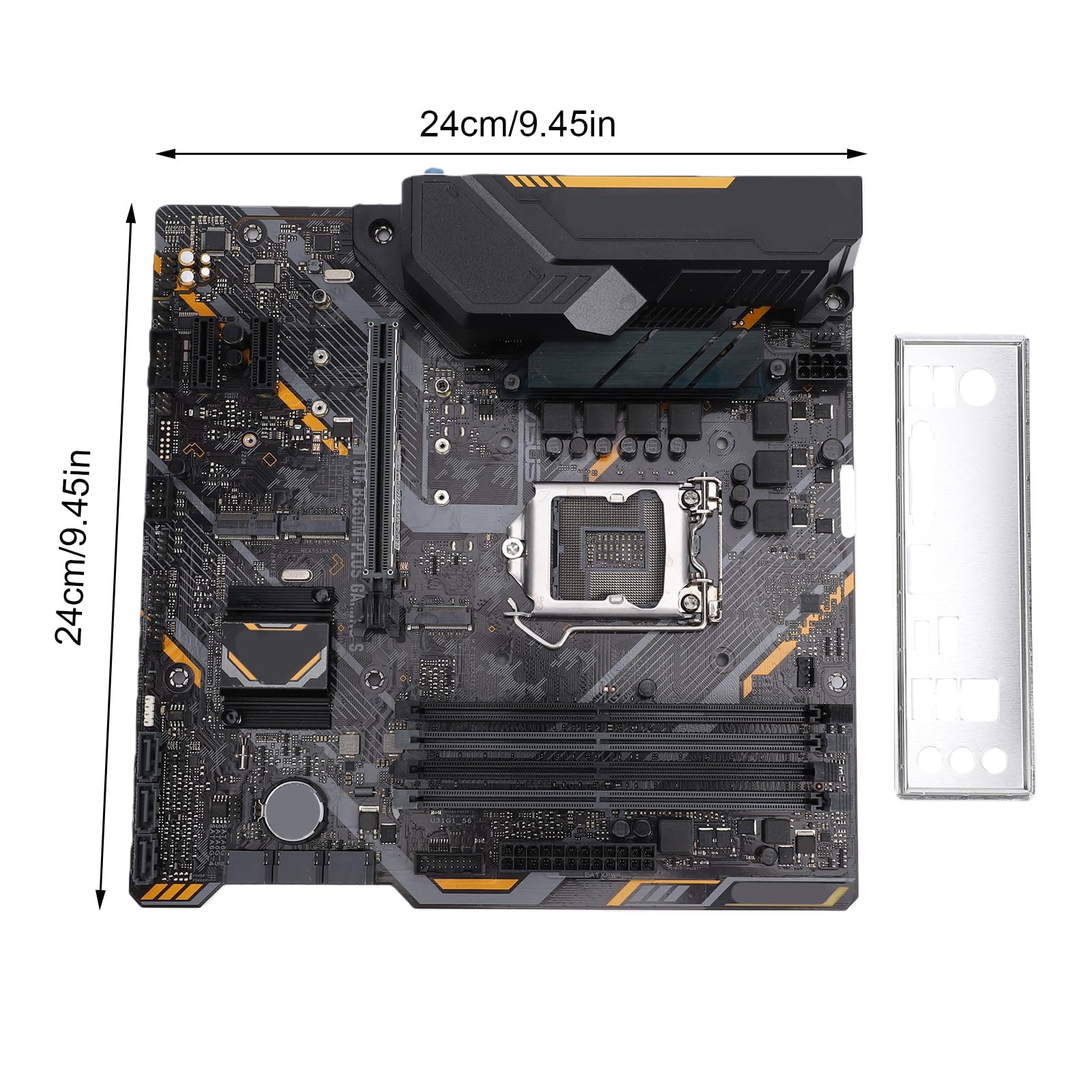 GOWENIC Placa-mãe B360M PLUS LGA1151 DDR4 2666 MHz M.2 NVMe SATA 0
