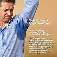 Vista 9 de DERMAdoctor Antitranspirante para Mujeres, Total NonScents Antitranspirante Ultra-Suave Sin Fragancia para Piel Sensible desodorante, Desodorante