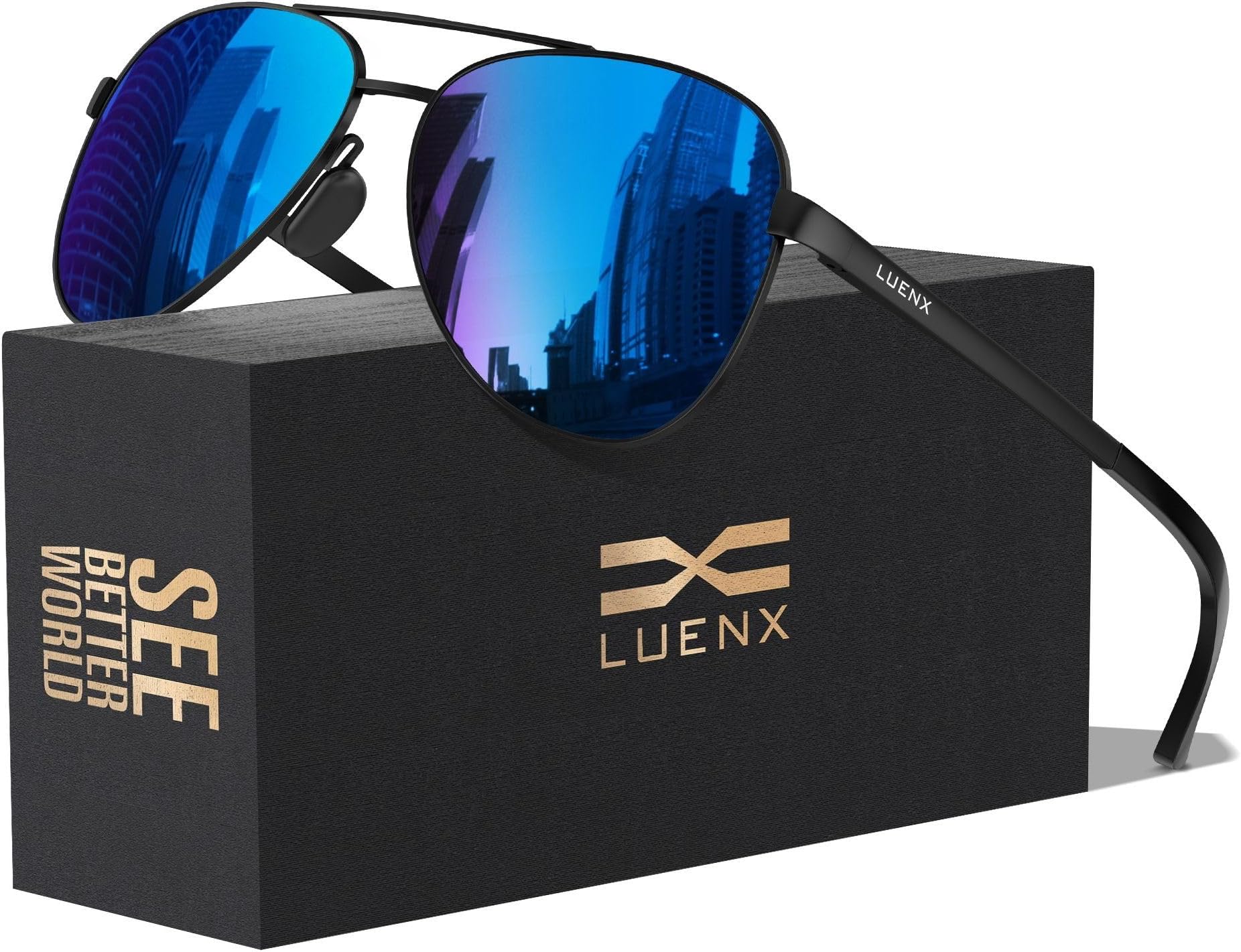 Aviator Sunglasses Men Polarized Women Classic UV400 Driving