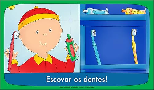 Boa Noite, Caillou — Atividades para a hora de dormir