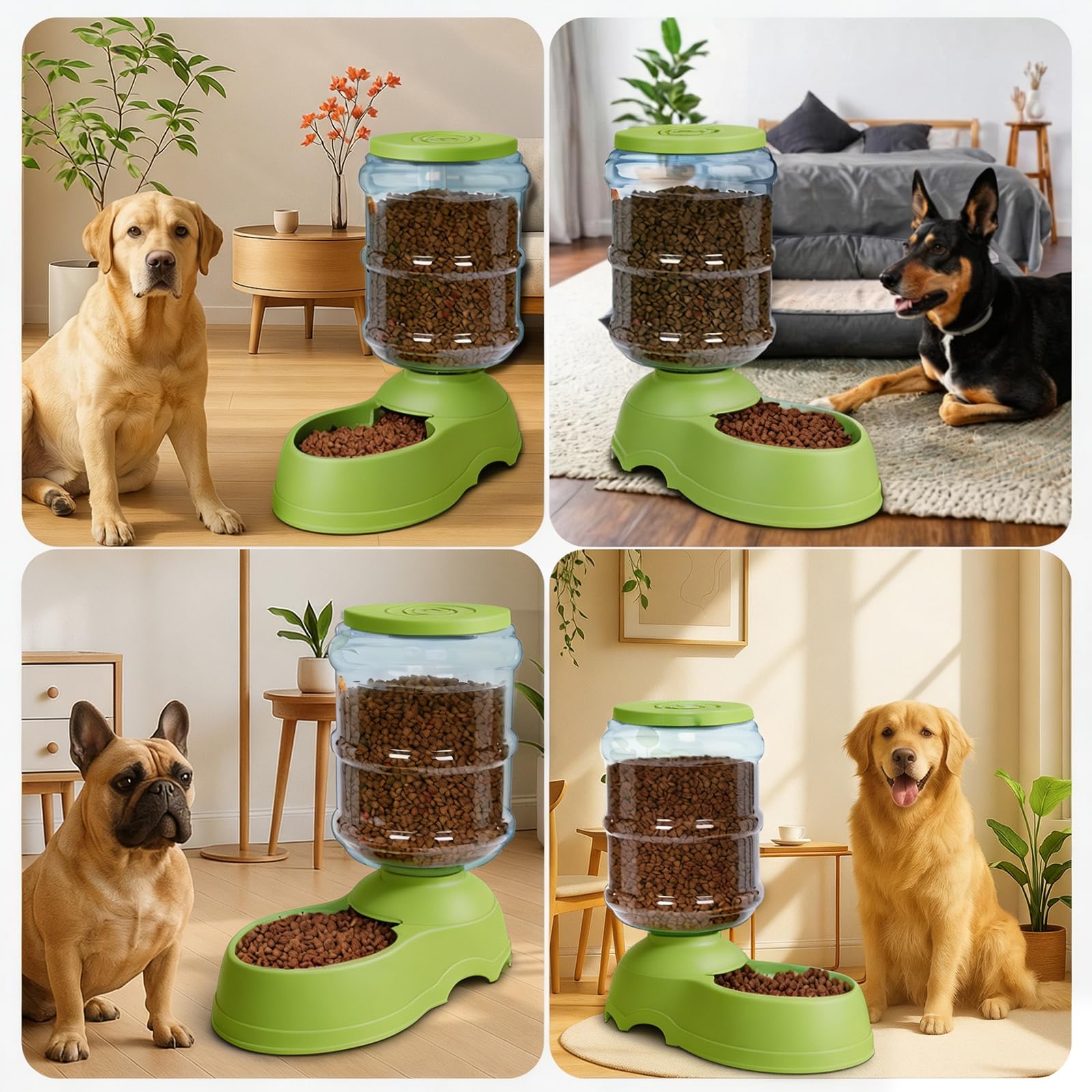 Kenond 11L Gravity Automatischer Hundefutterspender Hundefutterspender für