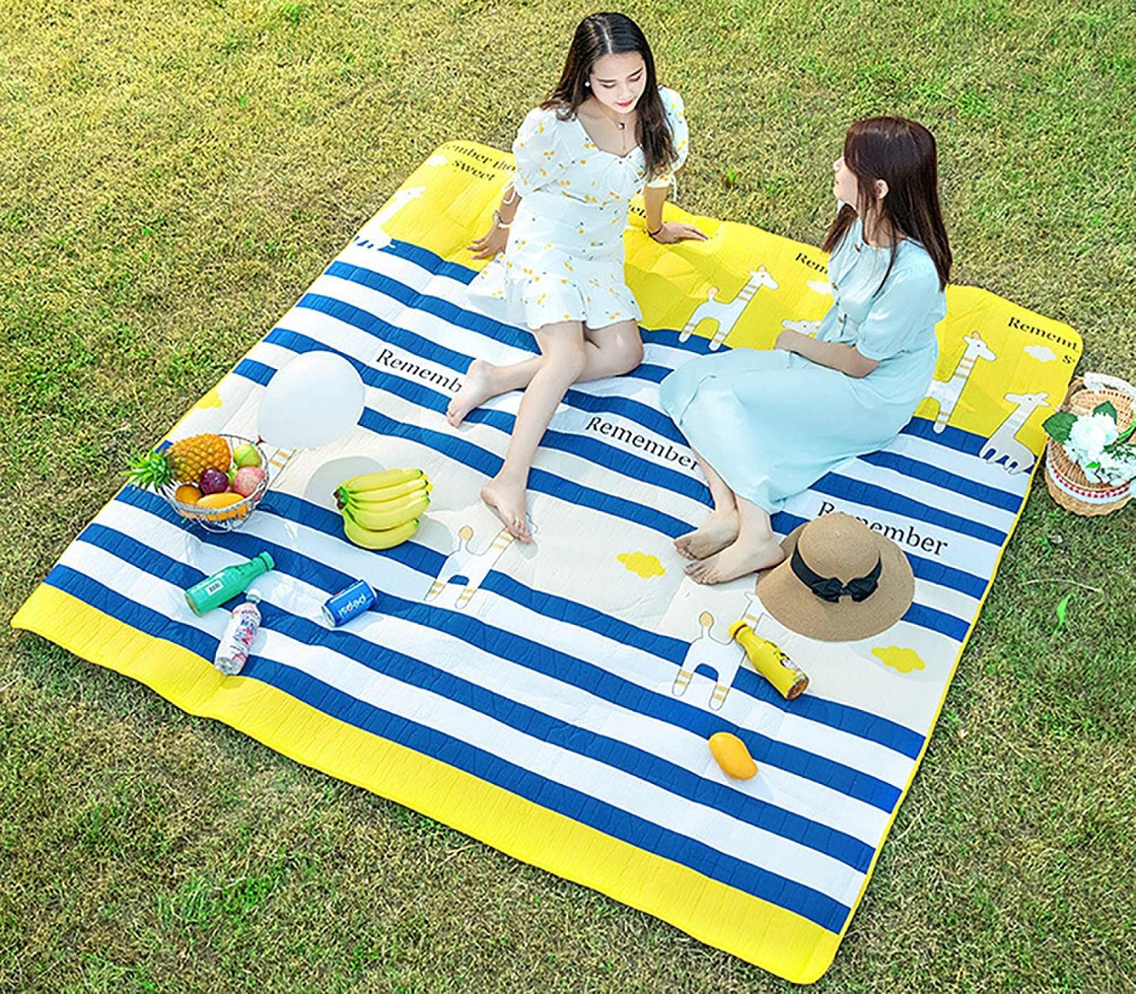 Couverture de pique-nique imperméable grand format pliable modèle B