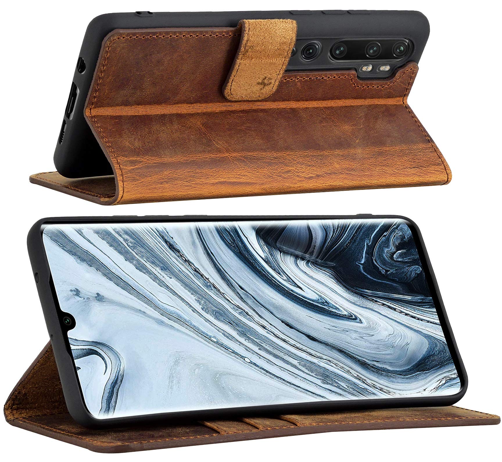 Suncase Custodia a libro compatibile con Xiaomi Mi 11, in