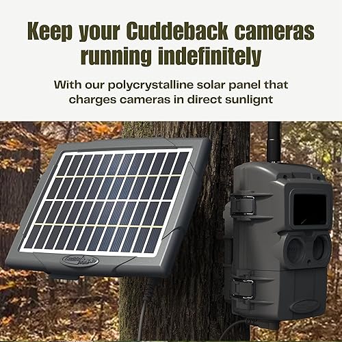 Miniatura 2 de Cuddeback Banco de energía solar #PW-3600 - Cargador de batería para cámaras CuddeLink y pistas - Cargador portátil para exteriores con batería NiMH