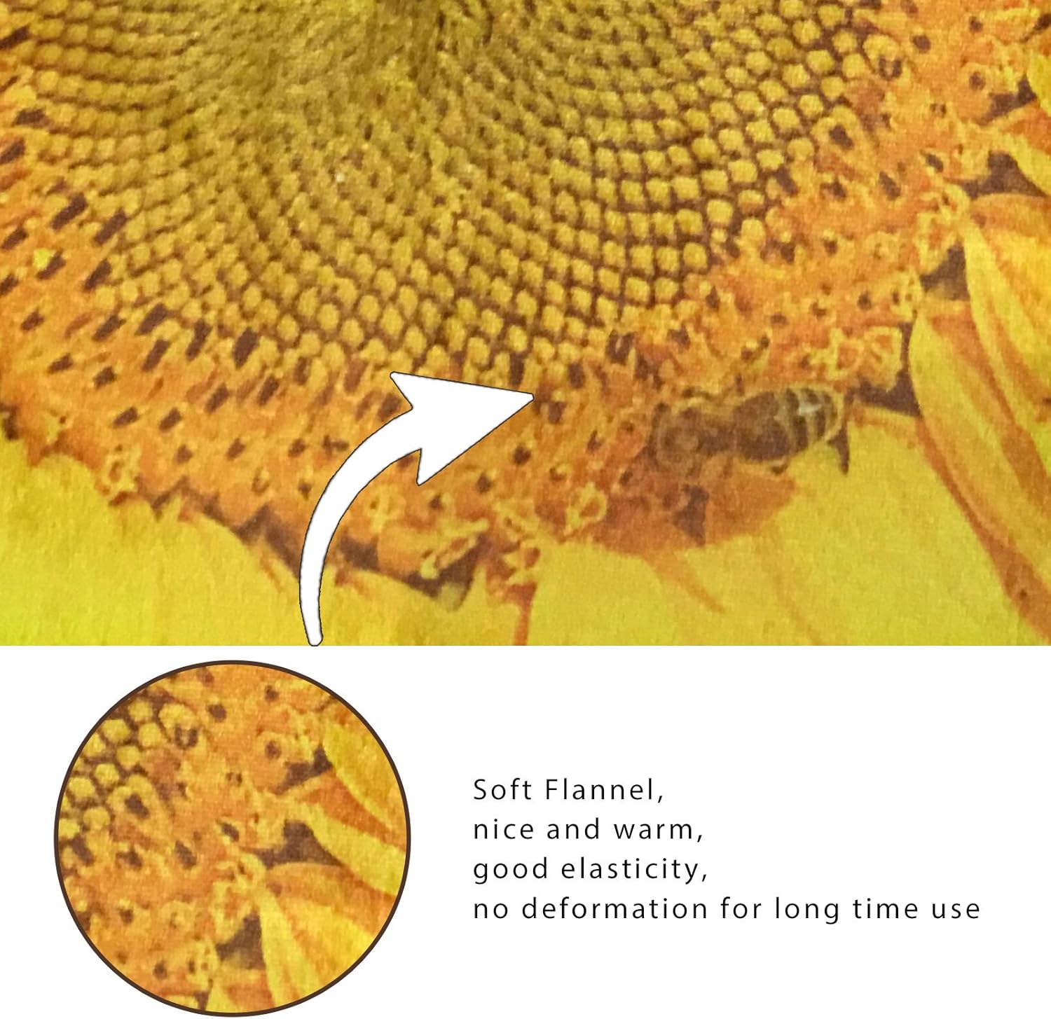 Bath Mat Set Sunflowers 3 Piece Bath Mat Pedistal Rug Toilet Cover Soft Flannel
