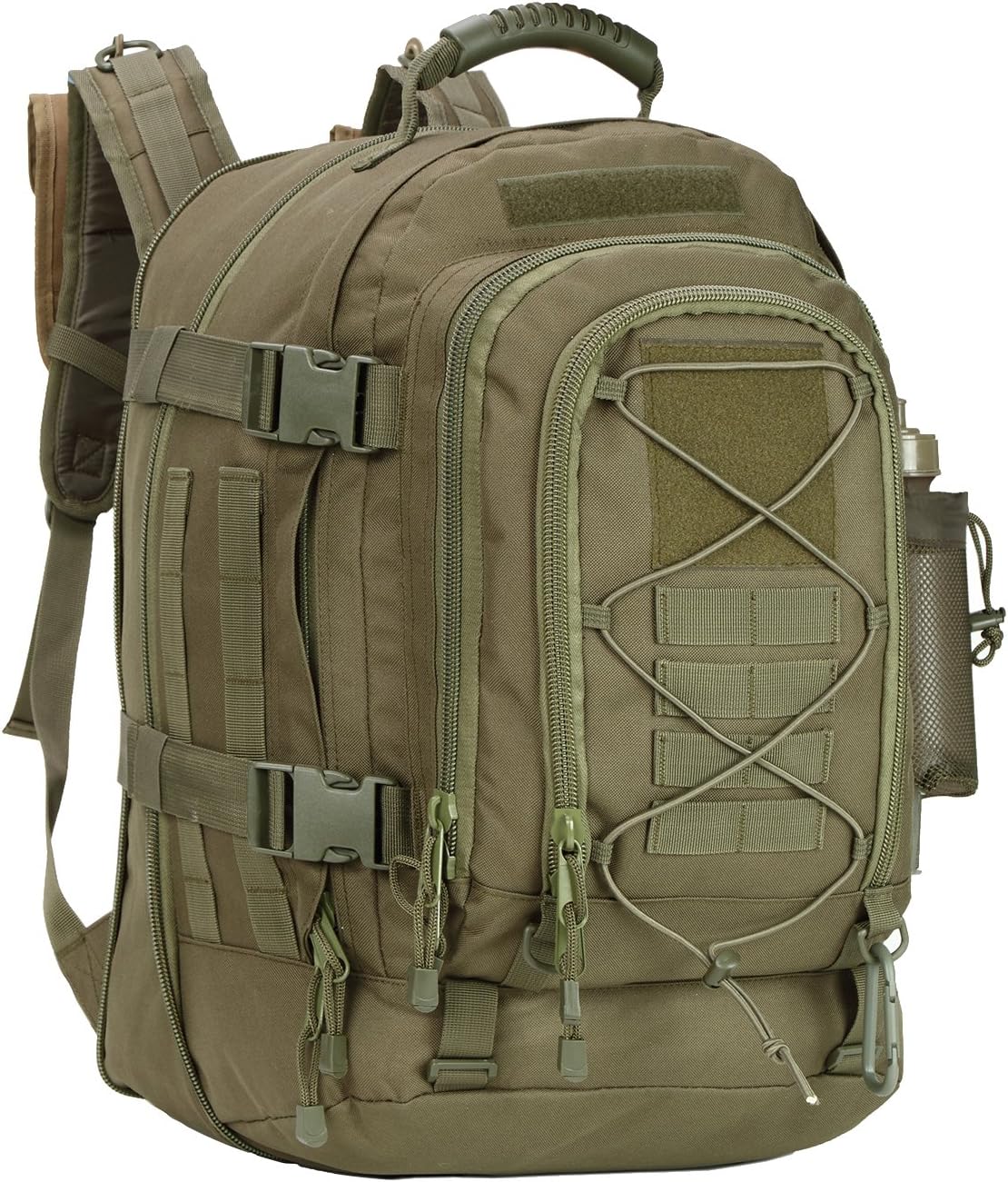 Large Tactical Backpack for Men Military Backpack with DIY System for Travel, Work,Camping,Hunting,Hiking,Sports