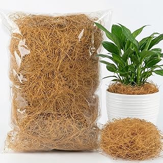 MAQIHAN Natural Coconut Husk Fiber - Organic Coconut Husk Silk for Plant...
