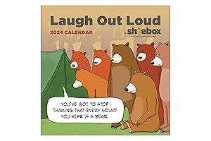 Laugh-Out-Loud Funny Calendar 2024-2025 Wall