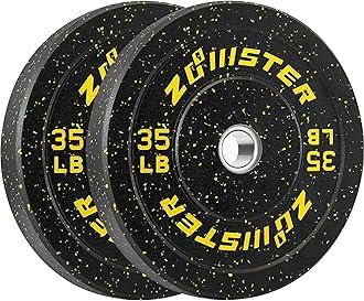 Bumper Plate Olympic Weight Plate High Bounce Bumper Weight Plate with Steel Insert Strength Training Weight Lifting Plate