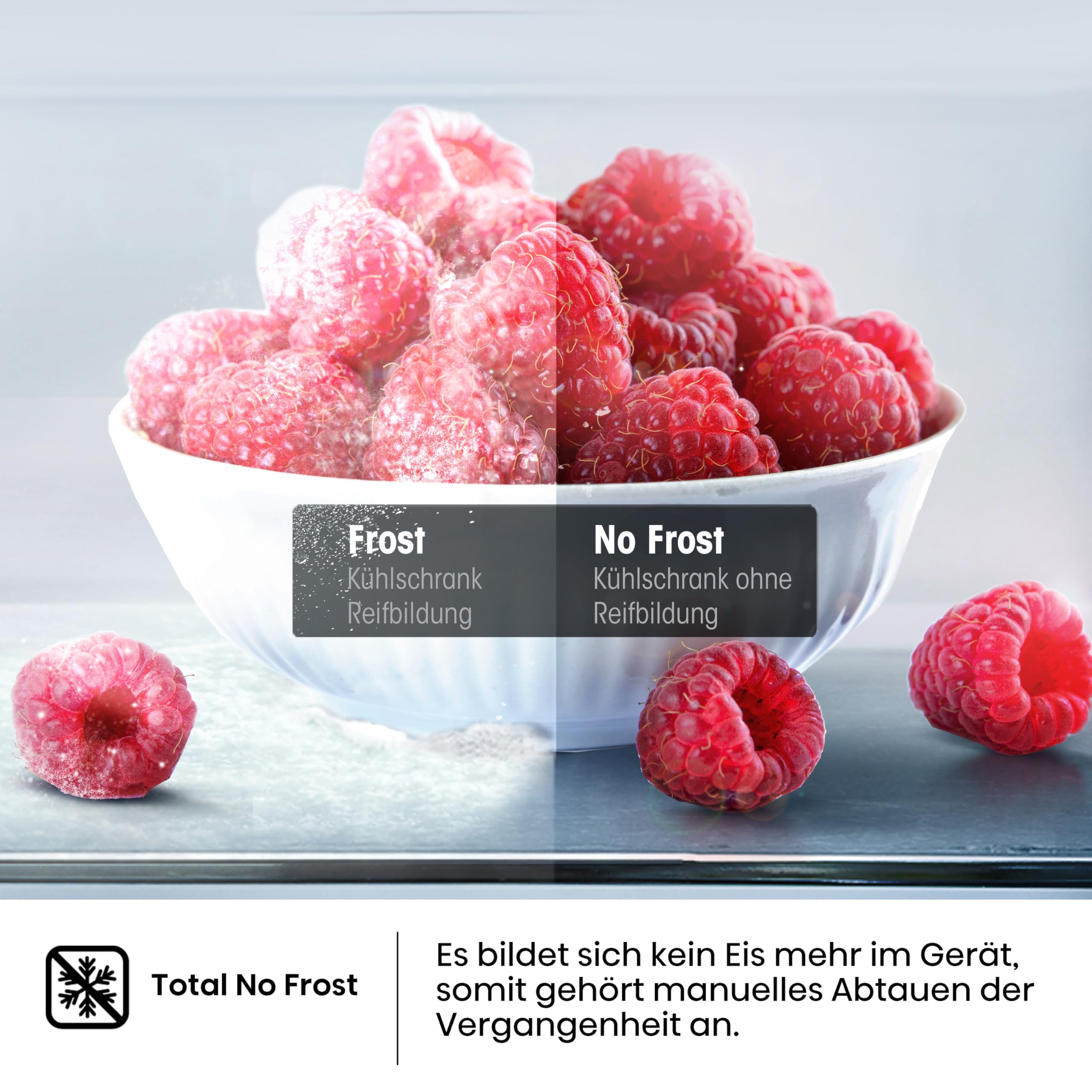 Hisense RS818N4TFC Side by Side – Kühl-Gefrierkombination, EEK C, Eis-Wasserspender, LED Display, Total No Frost, Multi Air Flow, Fast Freeze, schwarz