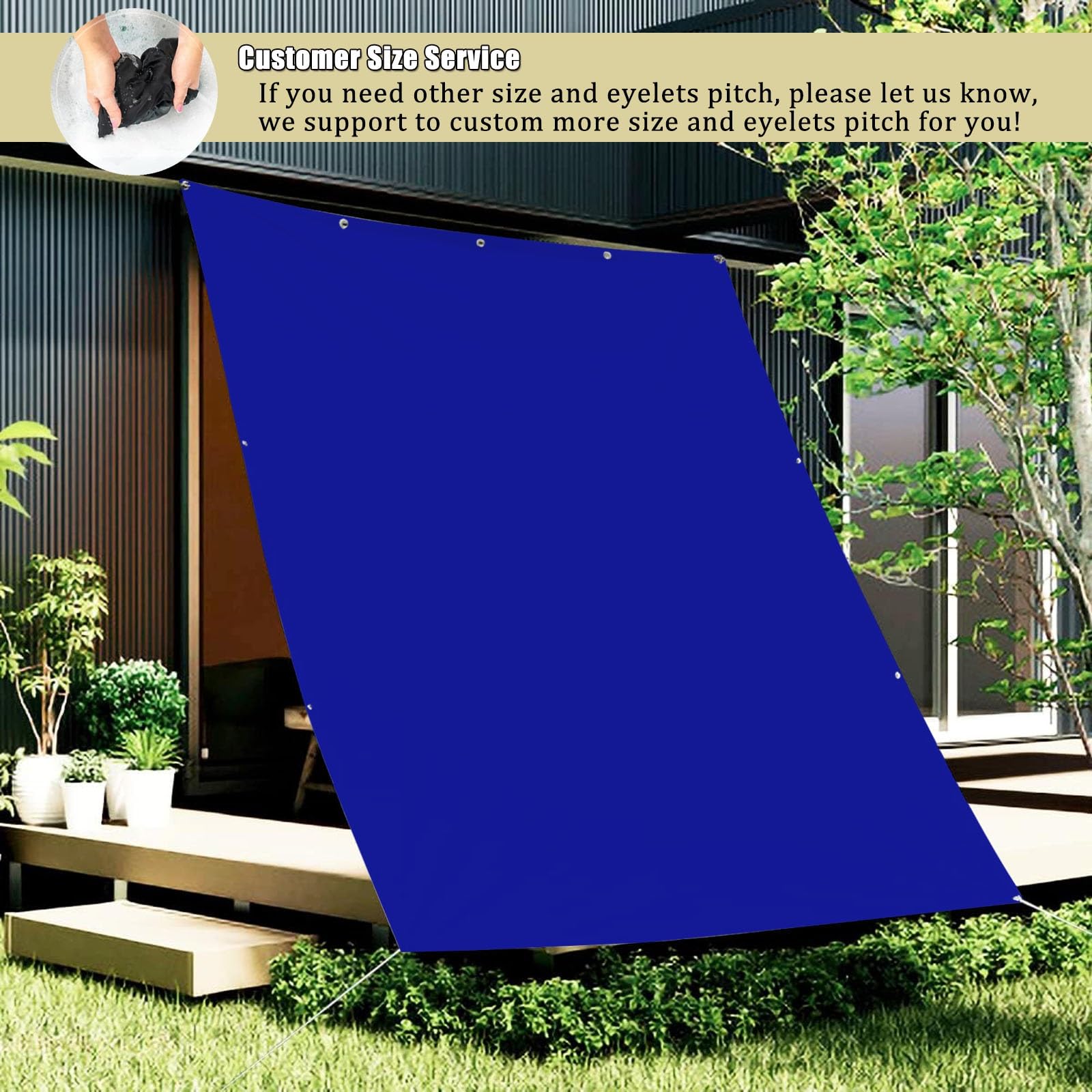 let sonnensegel preis +inkl Befestigungsseile 1.7 x 3.6 m Sonnensegel Rechteck, Balkonsegel, Sonnensegel Rechtwinklig Wasserdicht Sonnenschutz Wetterschutz UV Schutz für Terrasse Balkon Garten, Dunkelblau Blaze O'NEAL Fahrradhelm Q RL, Farbe:Kandis