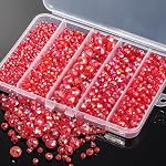 1250PCS 5 Different Size Black Crystal Beads For Jewelry Making, Rondelle Glass Beads For Bracelets Necklace, Earring And Making Supplies, Arts And Crafts, AB Color (3/4/6/8/10mm)