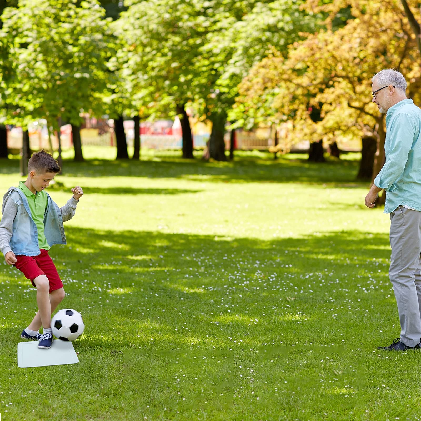 Eupboron Baseball Bases Set, 5 Piece Baseball & Softball Throw Down Rubber Base Set for Kids & Adults