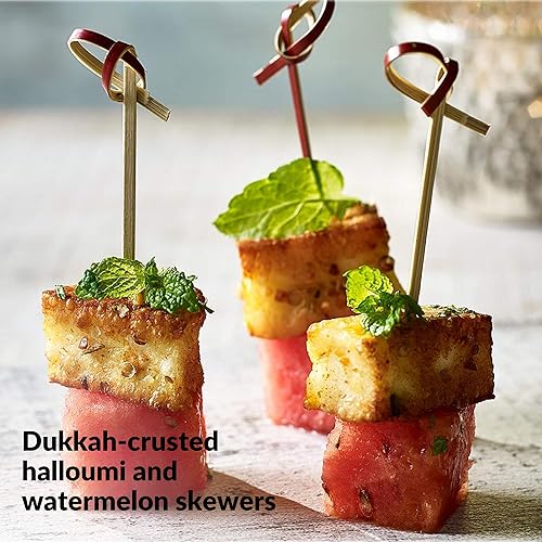 Miniatura 5 de JapanBargain - Pinchos de bambú con extremo doblado, 6 pulgadas