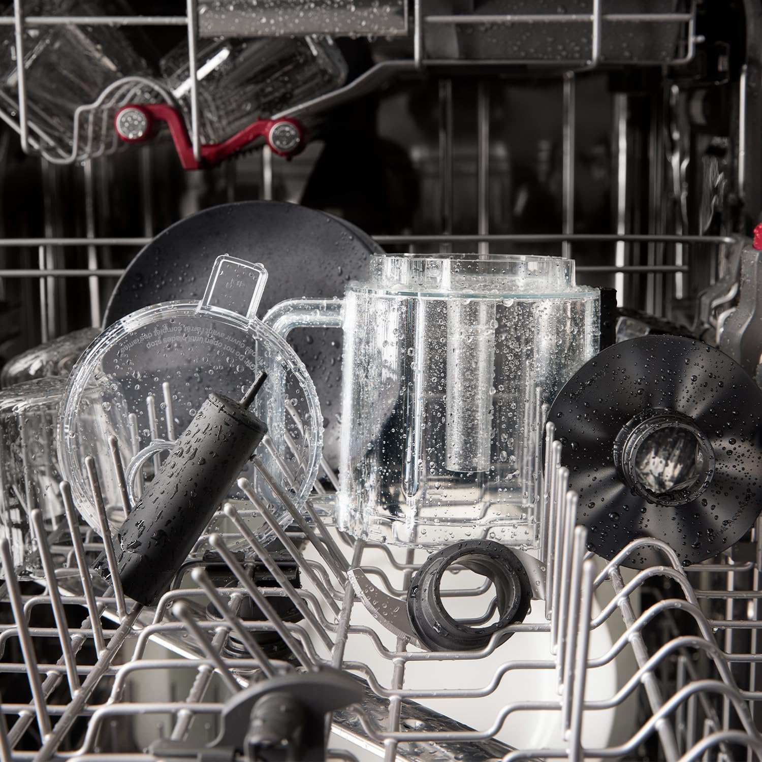 KitchenAid Tritatutto senza fili 1,18L 2 velocità pulse Lama inox frusta 25 minuti Nero Senza batteria