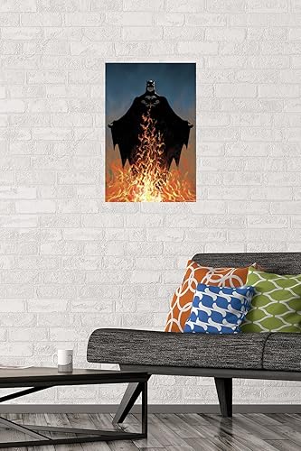 Miniatura 74 de Trends International DC Comics Batman - Póster de pared de fuego Versión con marco dorado