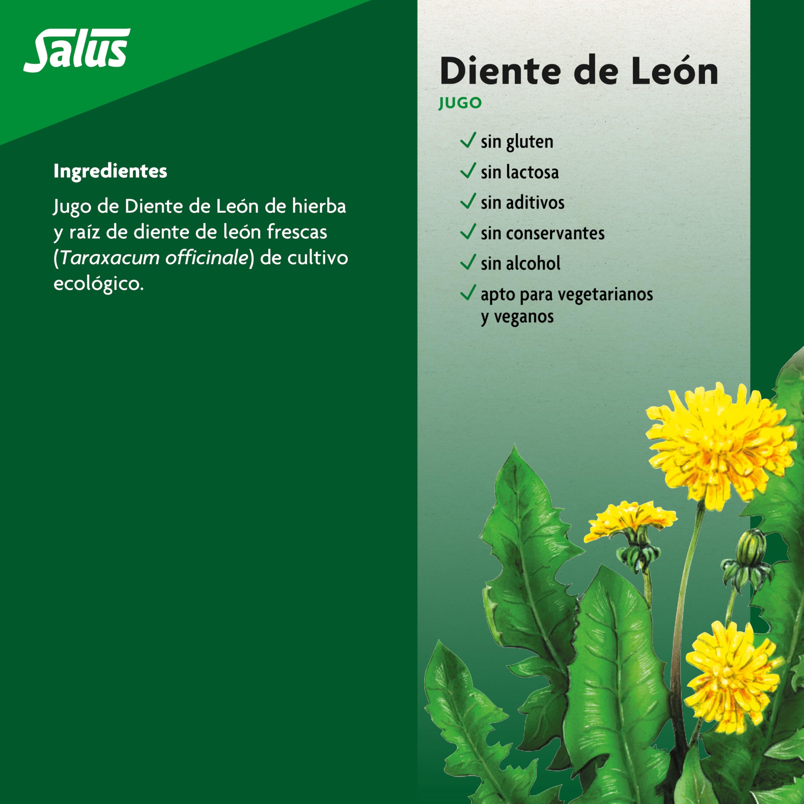 Thé Bio Pissenlit-Ortie Salus - Boîte De 40 Sachets, PZN18893062, Purifiant Et Drainant
