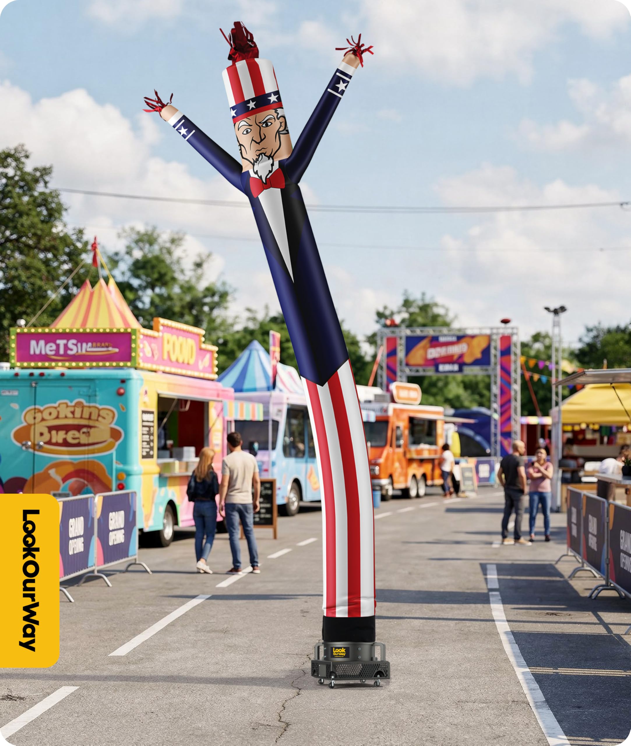 海外限定Airblown Inflatable man Supreme Amazon.com: 20ft