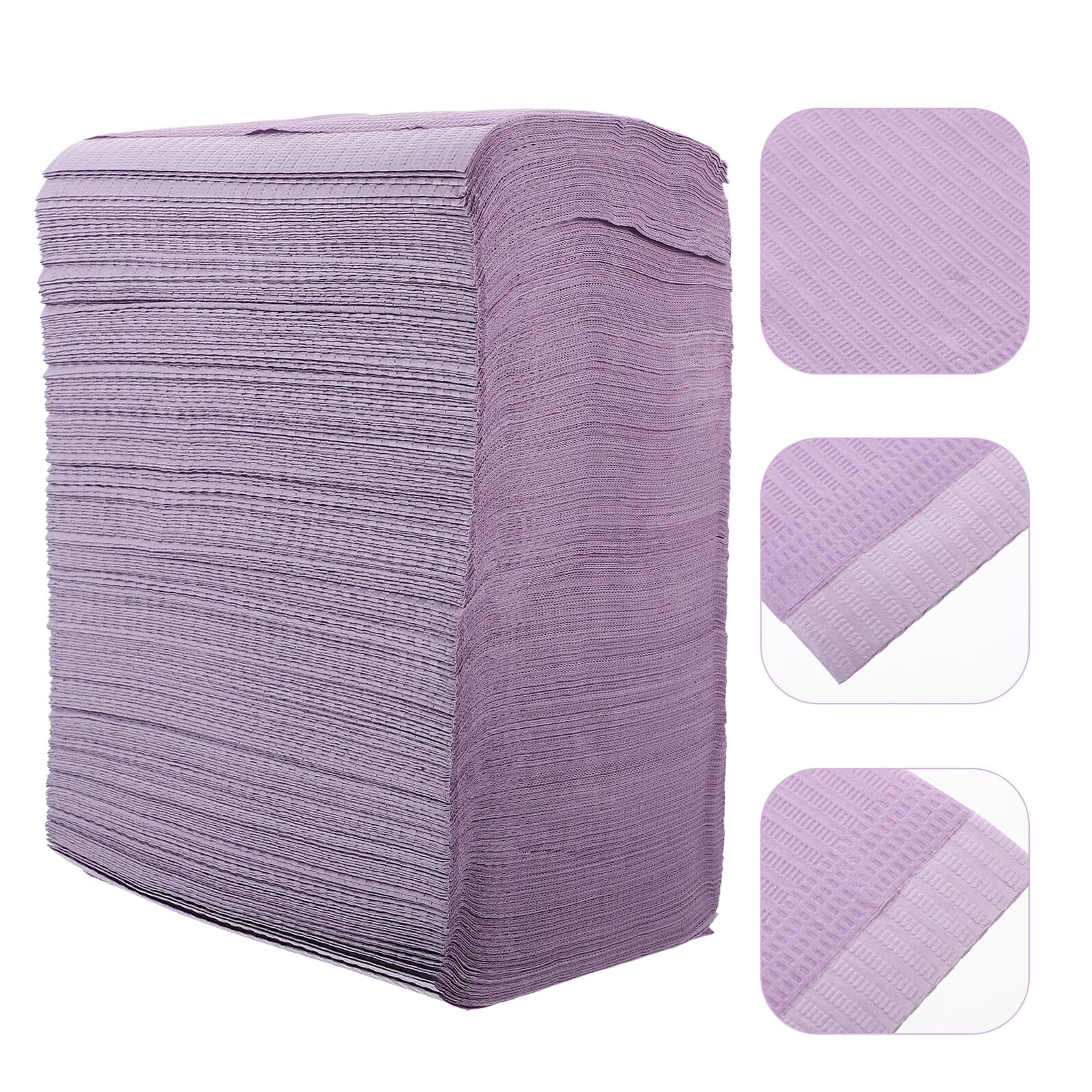 YARNOW Tovaglioli Monouso per Manicure Non Tessuto 125 Fogli Forte Assorbimento per Esercizi Nail Art della Pelle