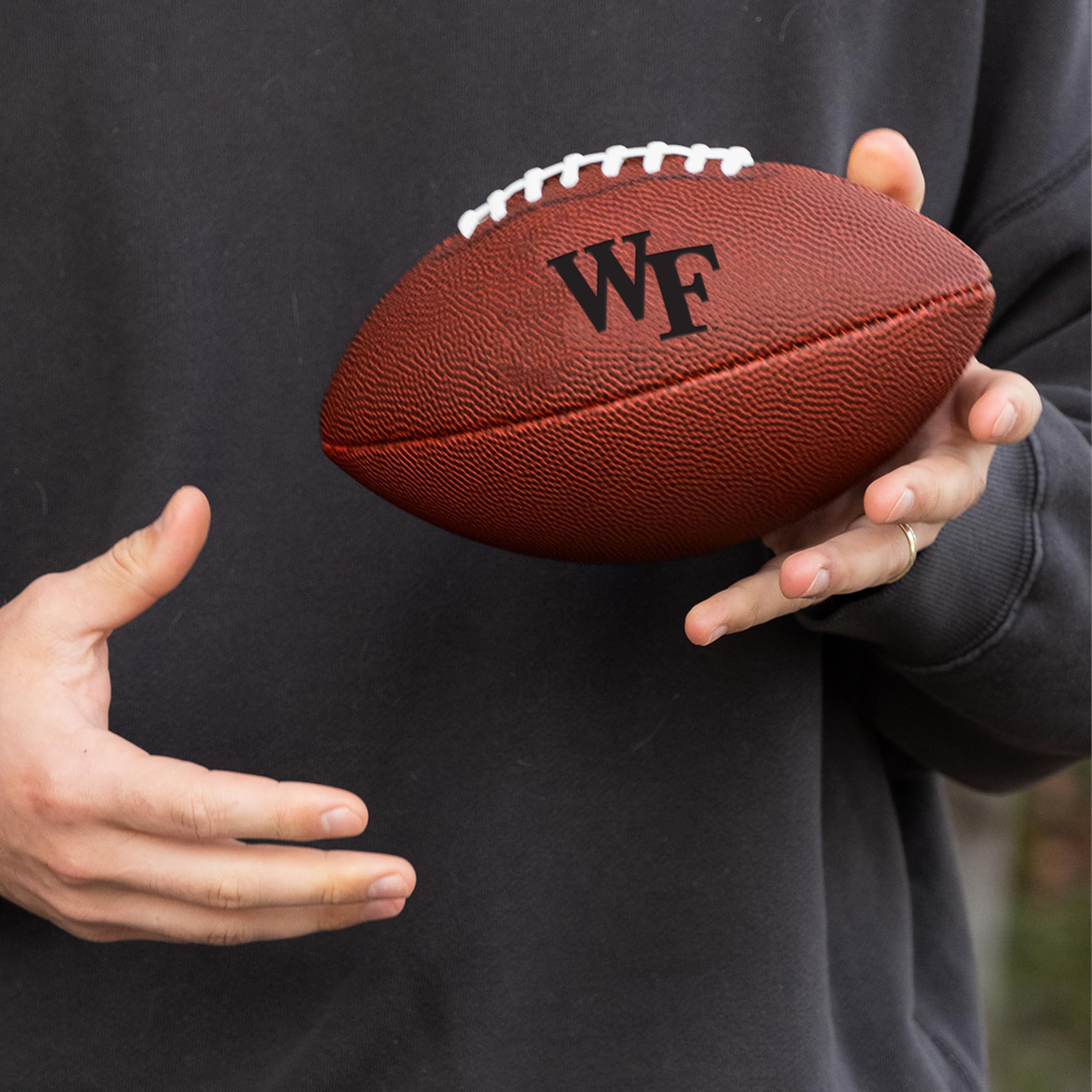 Logo Brands Wake Forest - Balón de fútbol Compuesto de tamaño Mini