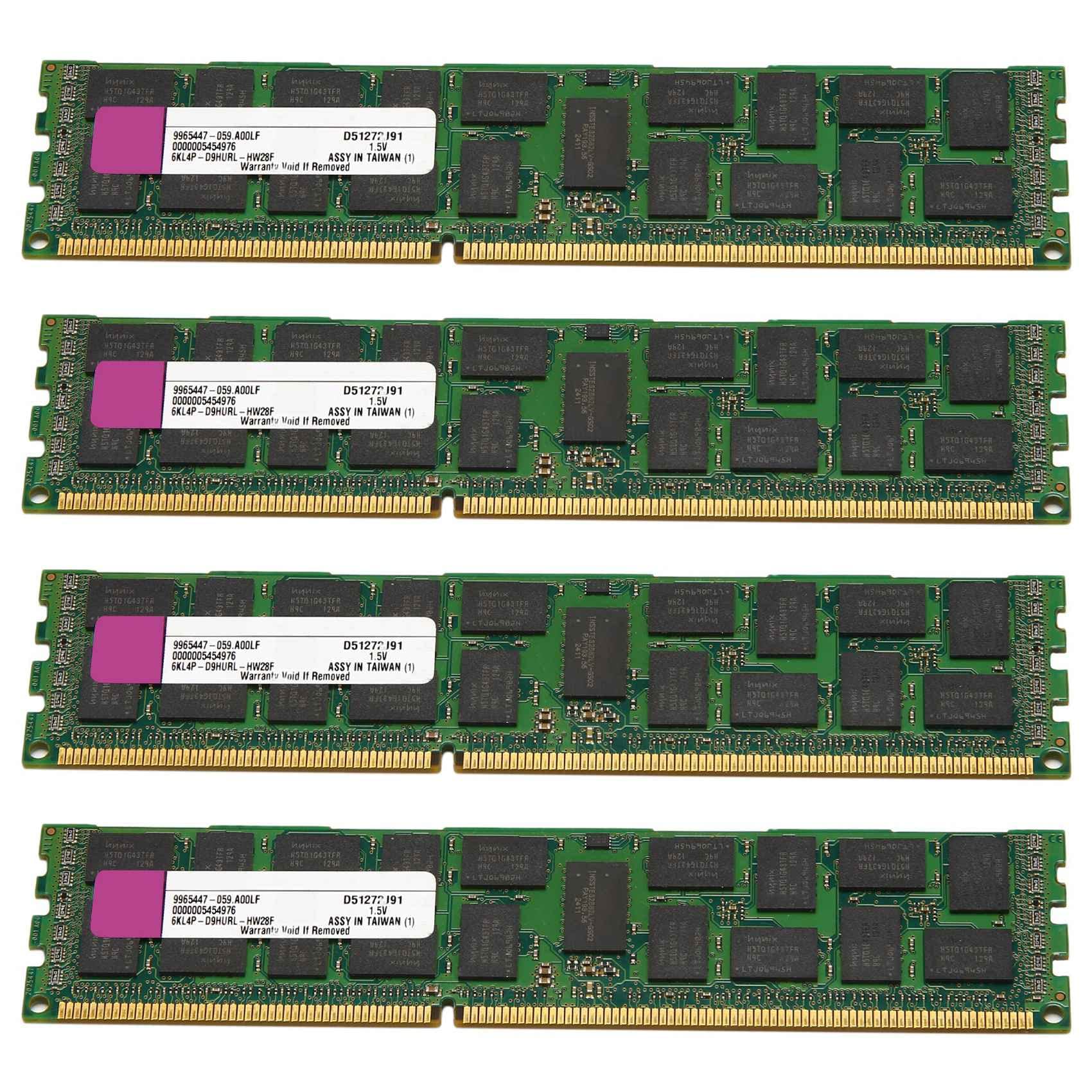 4 x 4 GB pamięci RAM DDR3 REG 1333 MHz PC3-10600 1,5 V DIMM 240 pinów do pamięci RAM komputera stacjonarnego