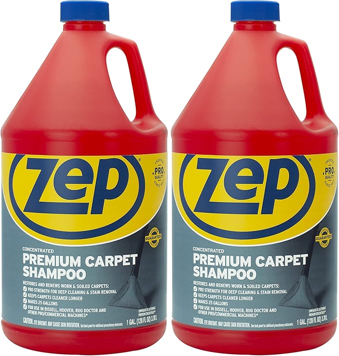 Zep Premium Carpet Shampoo 128 Fl Oz ZUPXC128 Deep