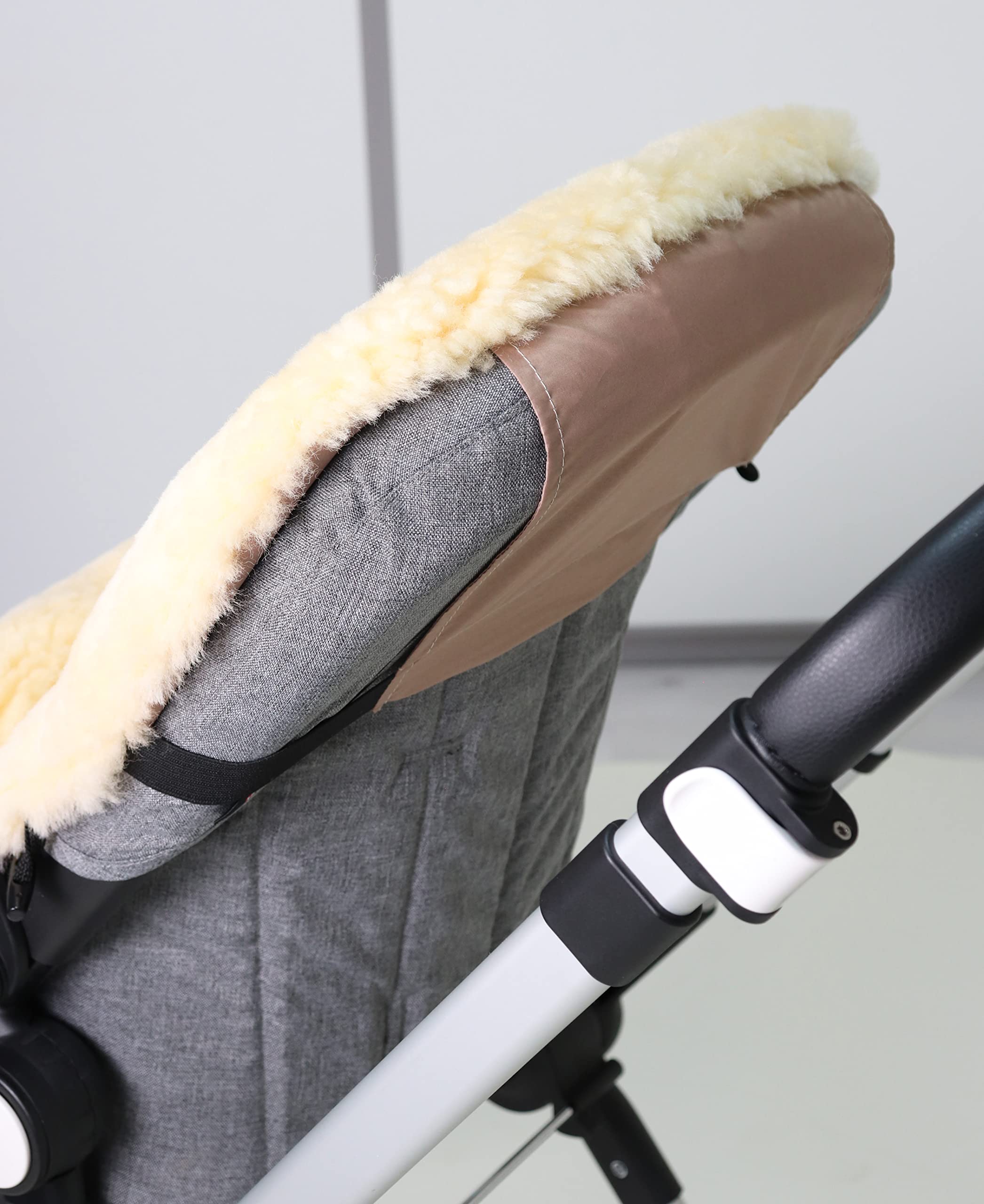 Kaiser Lammfell Fußsack PAAT Sand Lammfell Medizin 6542031