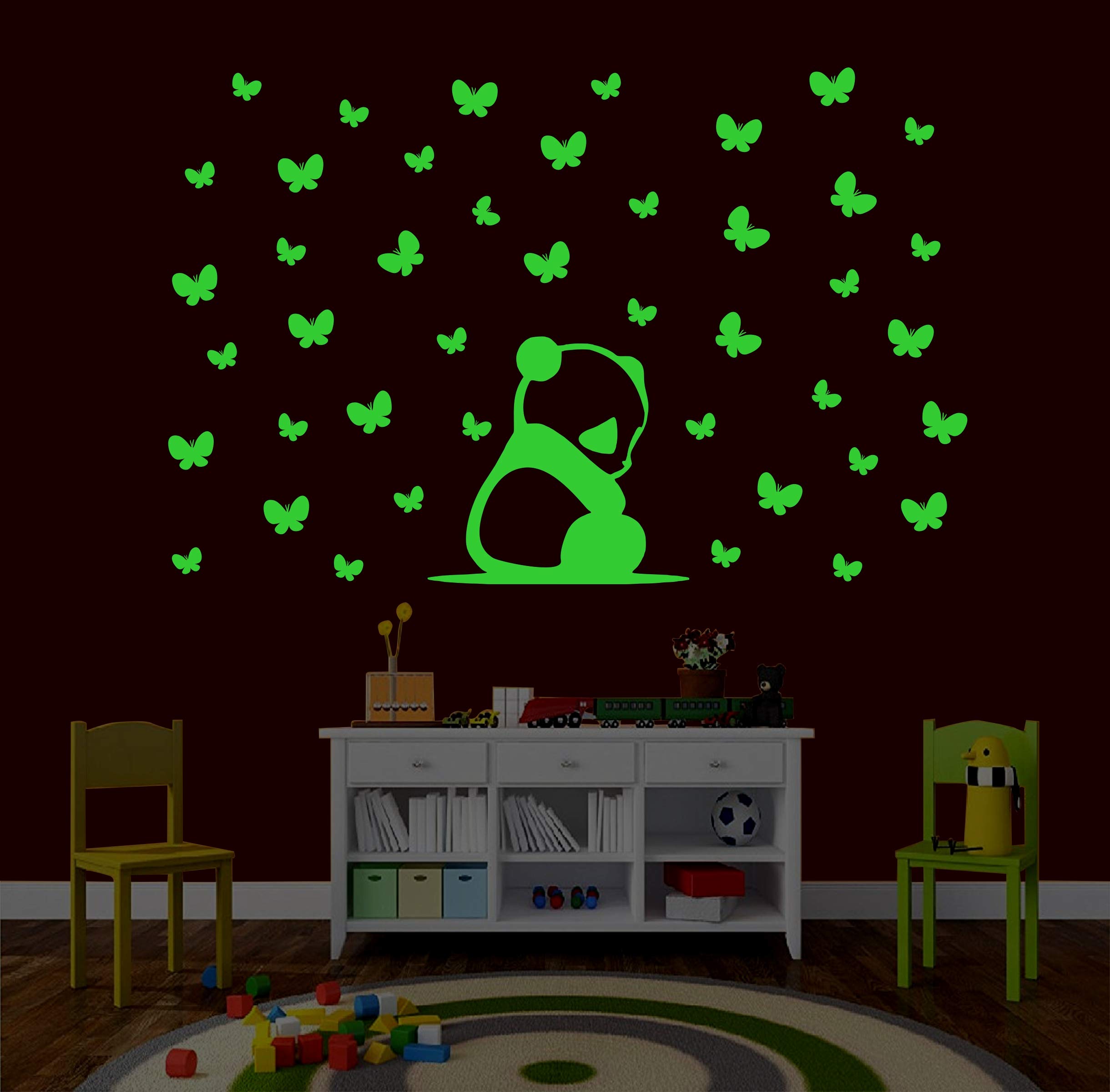 DreamKraft Glow in The Dark Radium Sticker (Green, 56x35CM) (B08JT8BM22) Amazon Price History, Amazon Price Tracker