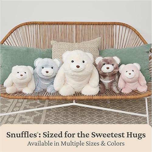 Vista 8 de Gund Snuffles - Oso de peluche, Gris Snuffles (gris),Multicolor,Snuffles (blanco)