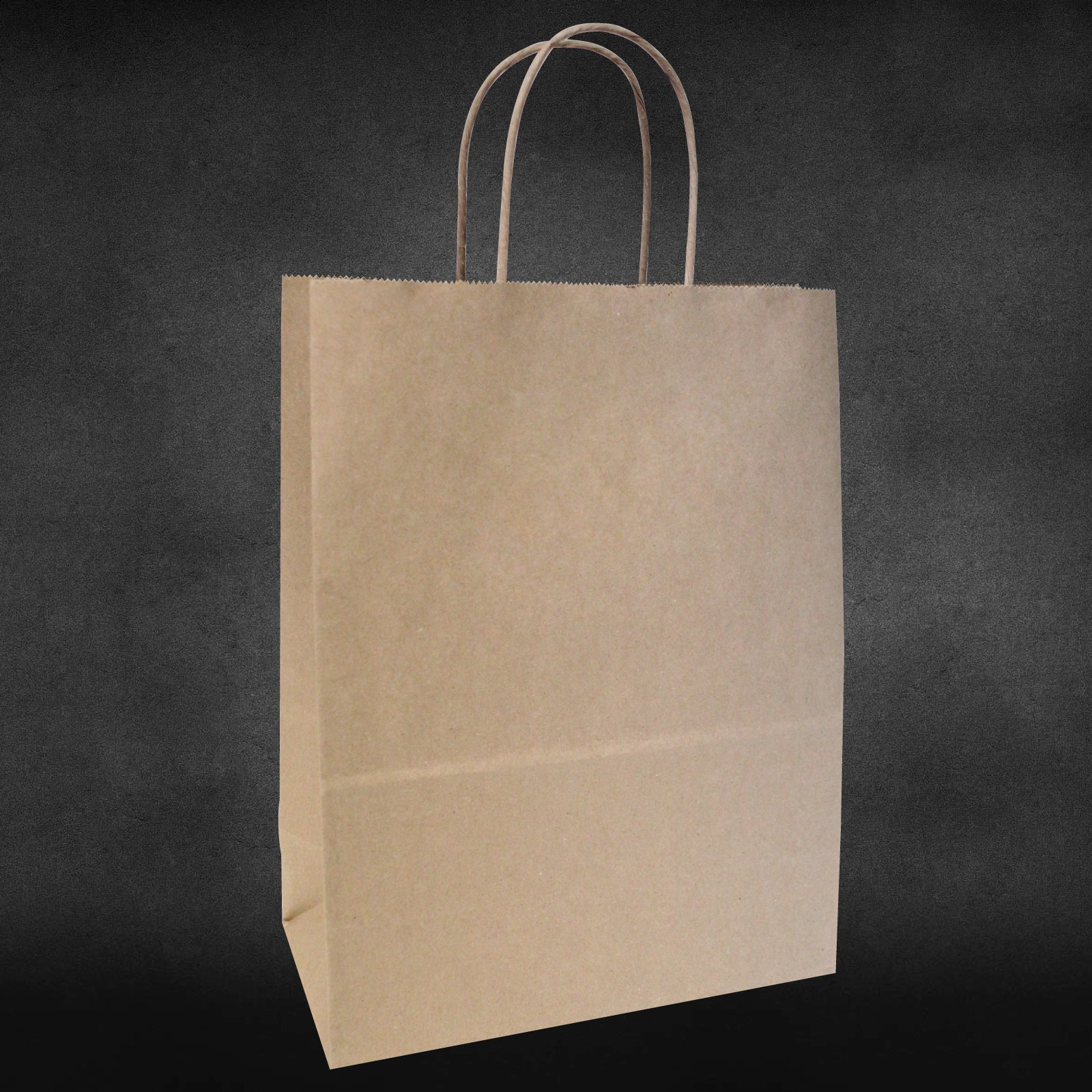 Photo 1 of 10"x5"x13" - 100 Pcs - Bagsource® Brown Kraft Paper Bags,95% Post Consumer Materials & FSC Certified
