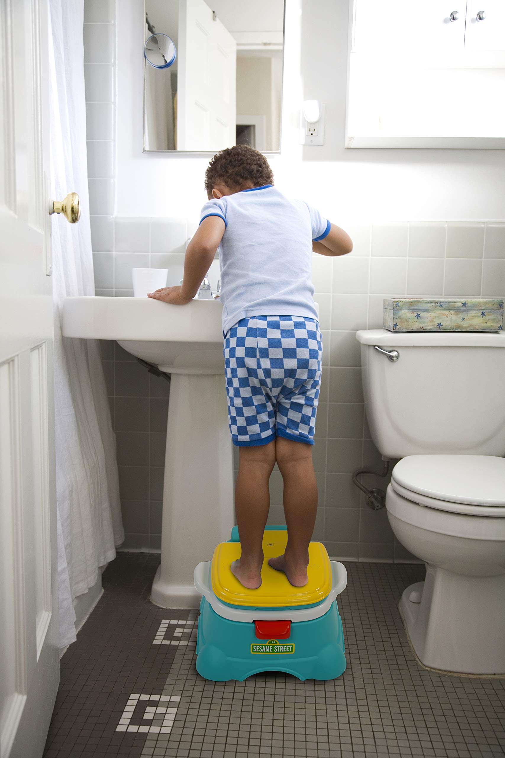 Buy Sesame Street Elmo Hooray! 3in1 Potty, Toilet Trainer, Potty