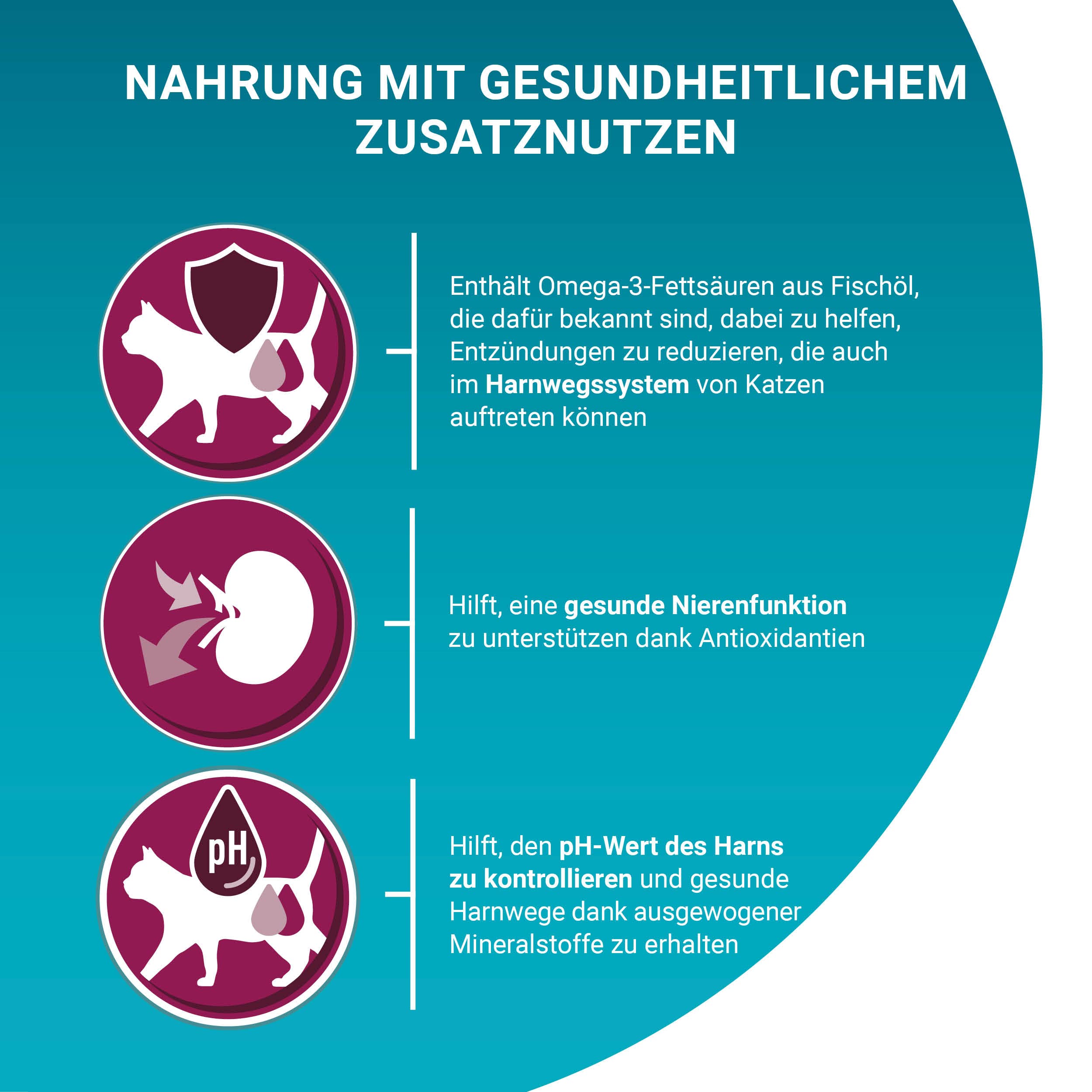 PURINA ONE BIFENSIS Urinary Care Katzenfutter trocken, reich an Huhn, 6er Pack (6 x 1,4kg)