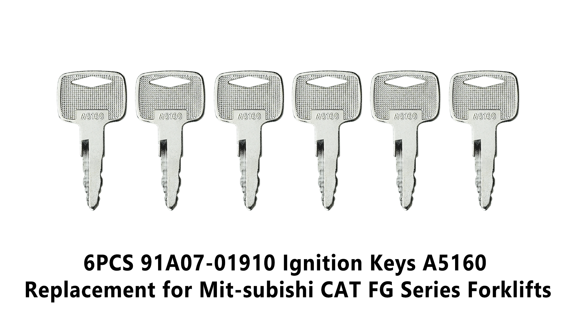 Amazon.com: 6PCS 91A07-01910 Ignition Keys A5160 Replacement for