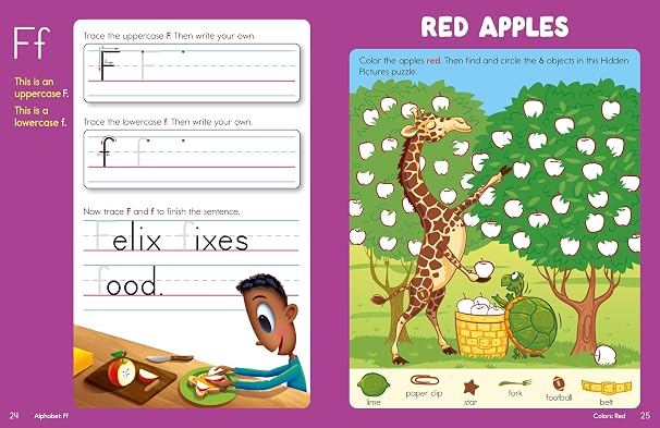 Summer Big Fun Workbook Bridging Grades P & K: Prep for Kindergarten Summer Activity Book, PreK to Kindergarten Summer Workbook with Alphabet, Numbers, Colors and More (Highlights Summer Learning)