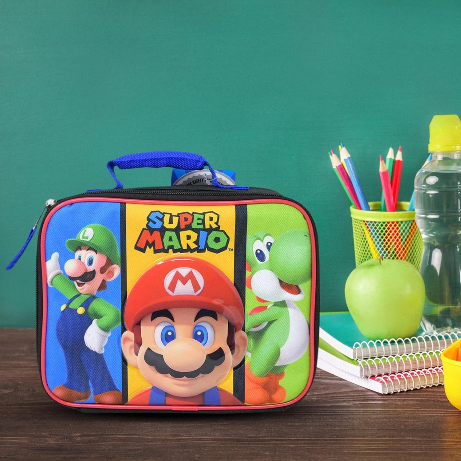 Bioworld Super Mario Rectangle Lunch Bag- LXB68ADSMB