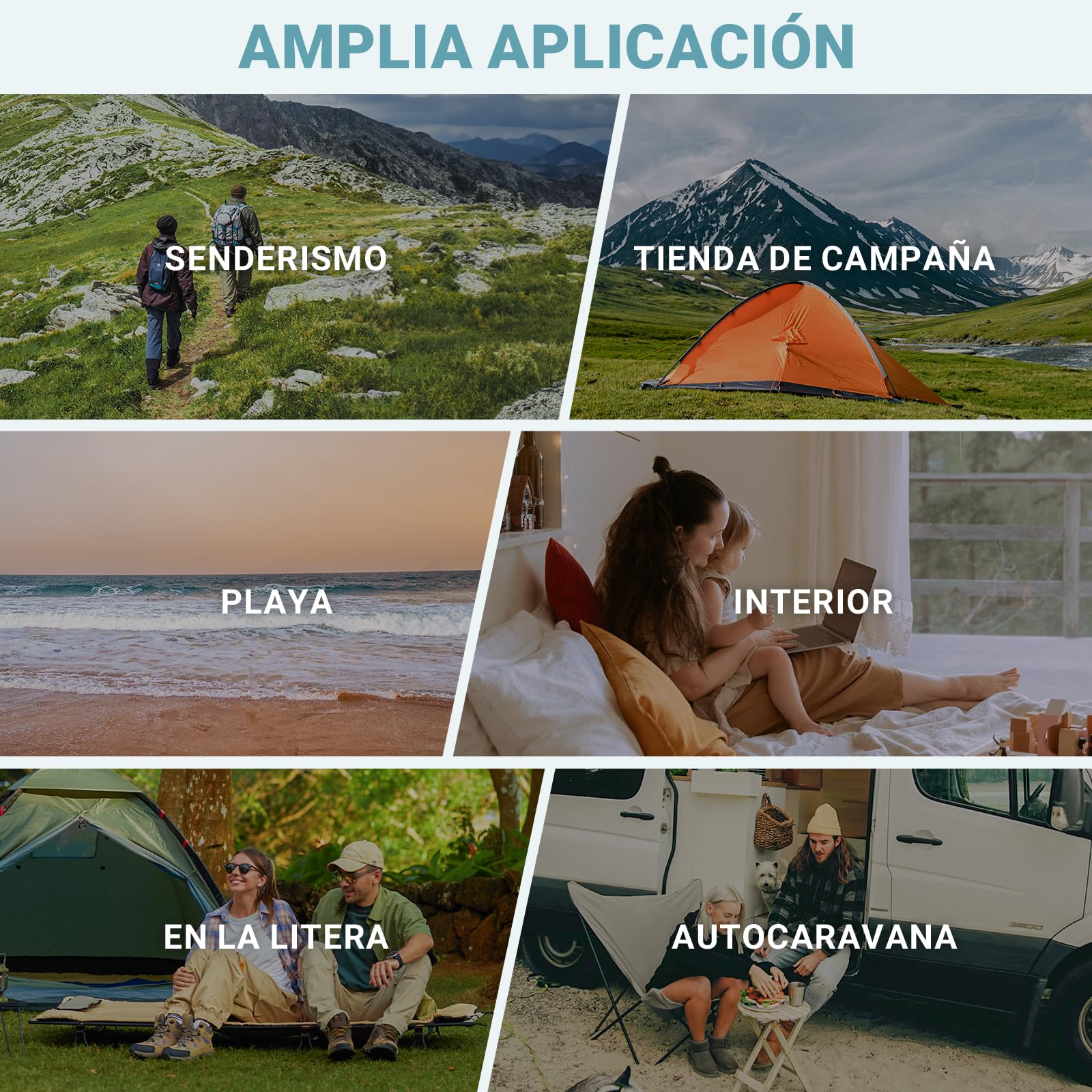 KingCamp colchoneta Inflable de Camping colchoneta Espuma Memoria Individual 10 cm Espesor colchoneta Inflable colchoneta de Camping Suave 50D TPU elástico Impermeable para Senderismo mochilero