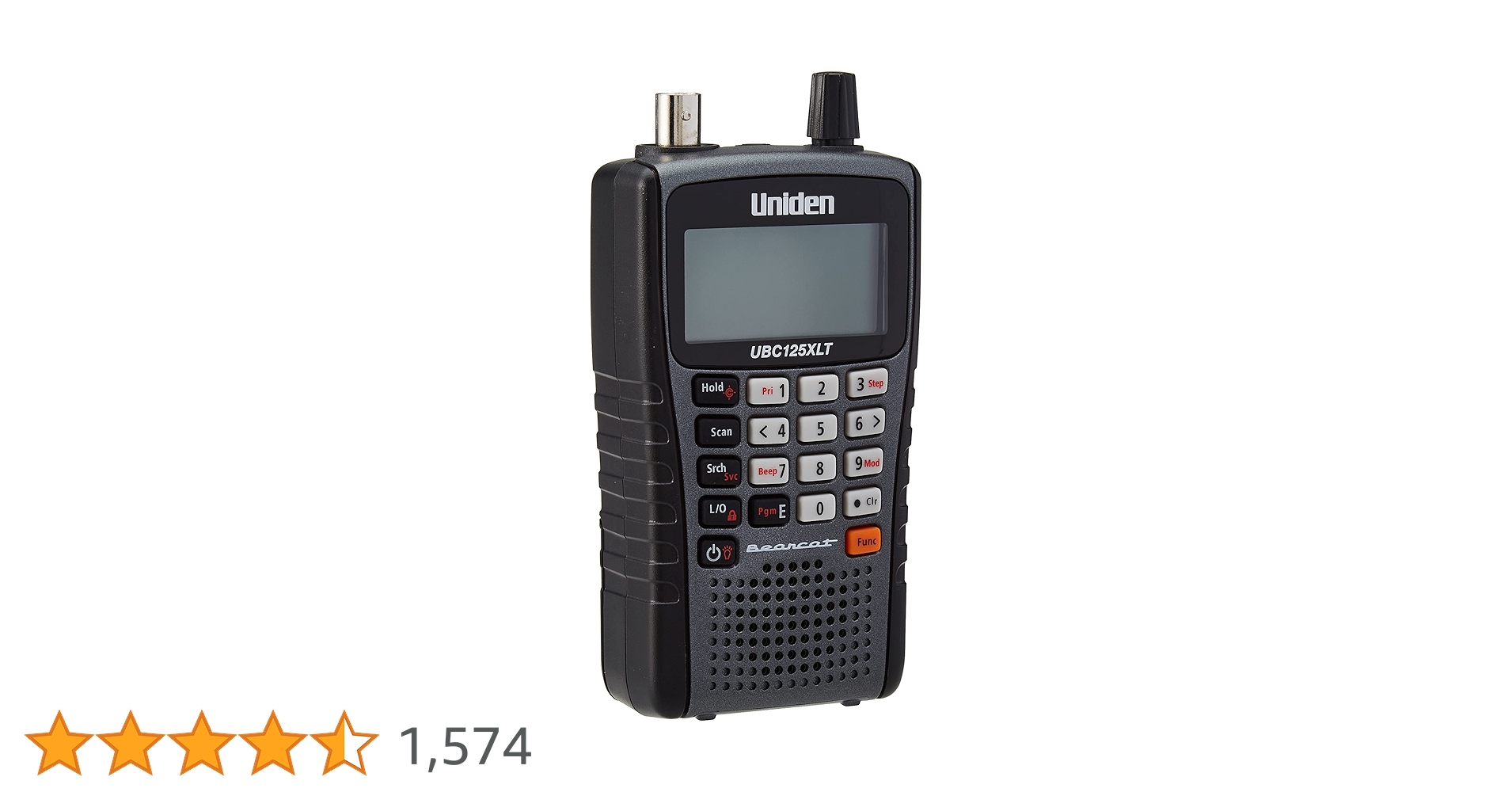 Amazon.co.jp: Uniden ubc125-xlt 500チャンネルポータブルラジオ