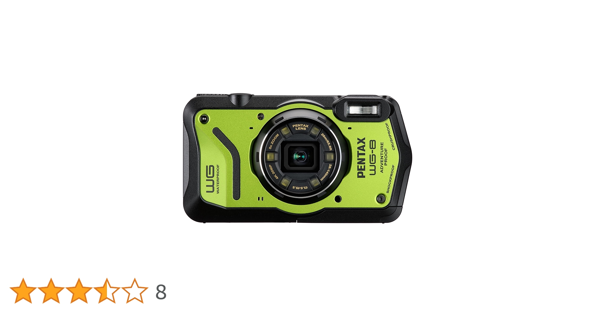 Amazon | ペンタックス PENTAX WG-8 グリーン 本格アウトドア