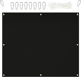Silipull Red de tope de tiro con arco resistente con cuerda y ganchos, red de tiro con arco para accesorios de tiro en el patio trasero