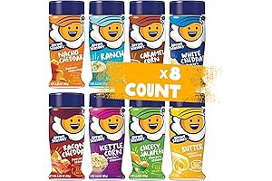 Way Better Snacks Versatile 3 Pack Kettle Corn Popcorn Seasoning Variety Pack