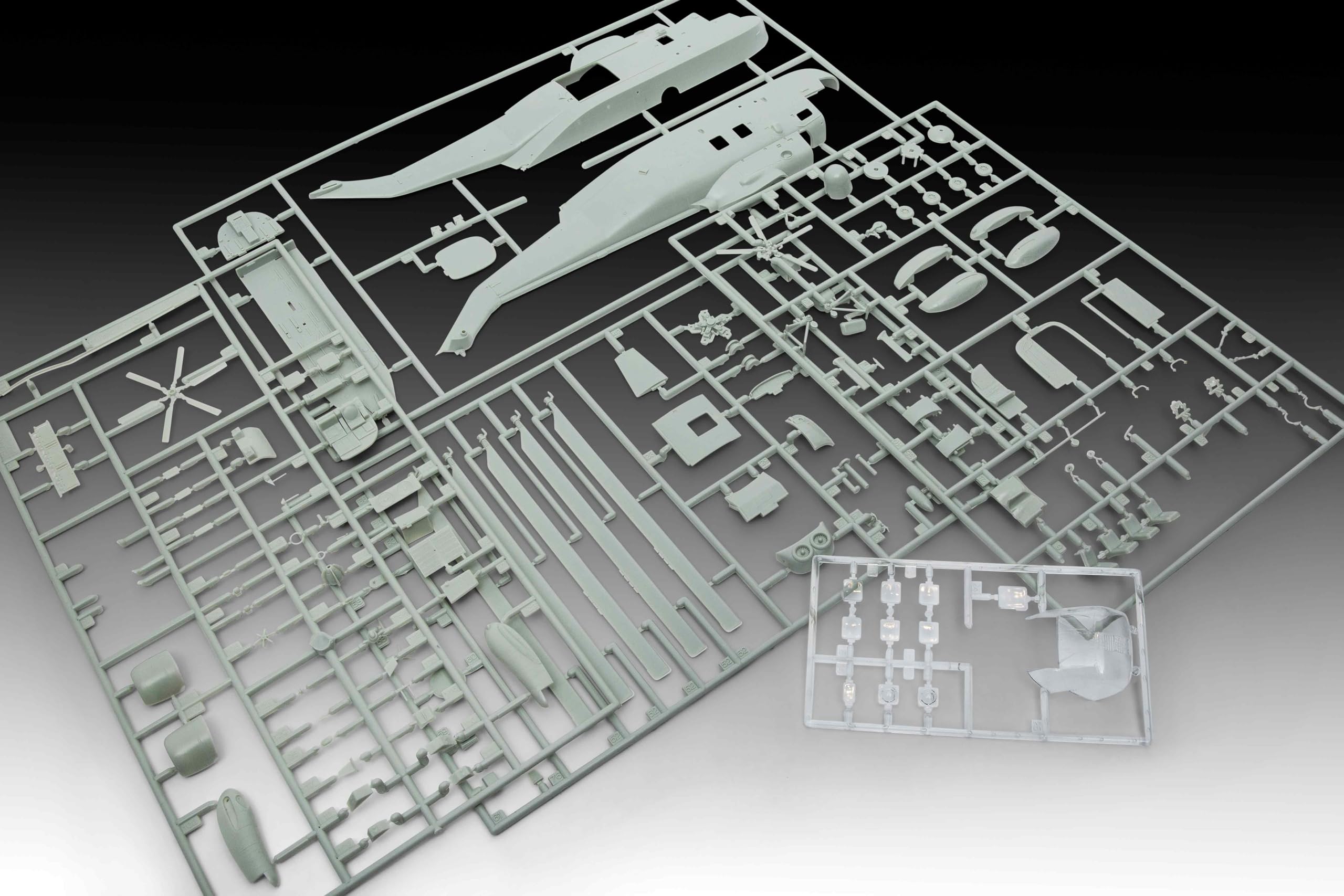 Revell 63785 zestaw modeli Westland Sea King Mk. 41 skala 1:72 niezabudowany/niepomalowany plastikowy model zestaw z akcesoriami