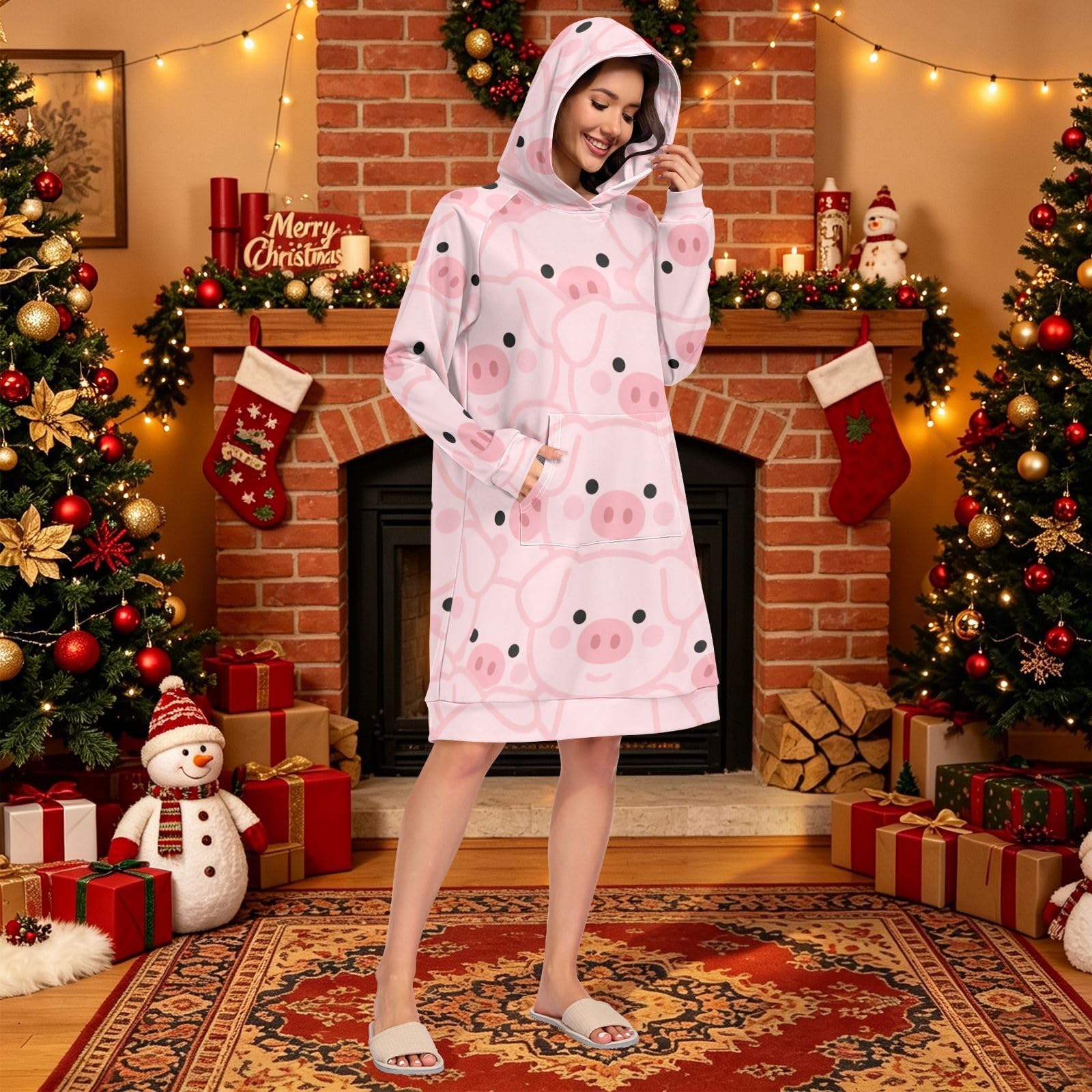 S, L, XXl damskie bluzy z kapturem, sweter z kapturem dla kobiet tunika