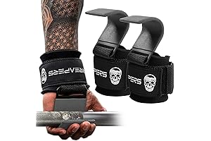 Gymreapers Wrist Straps with Hooks: Enhanced Support for Strength Training
