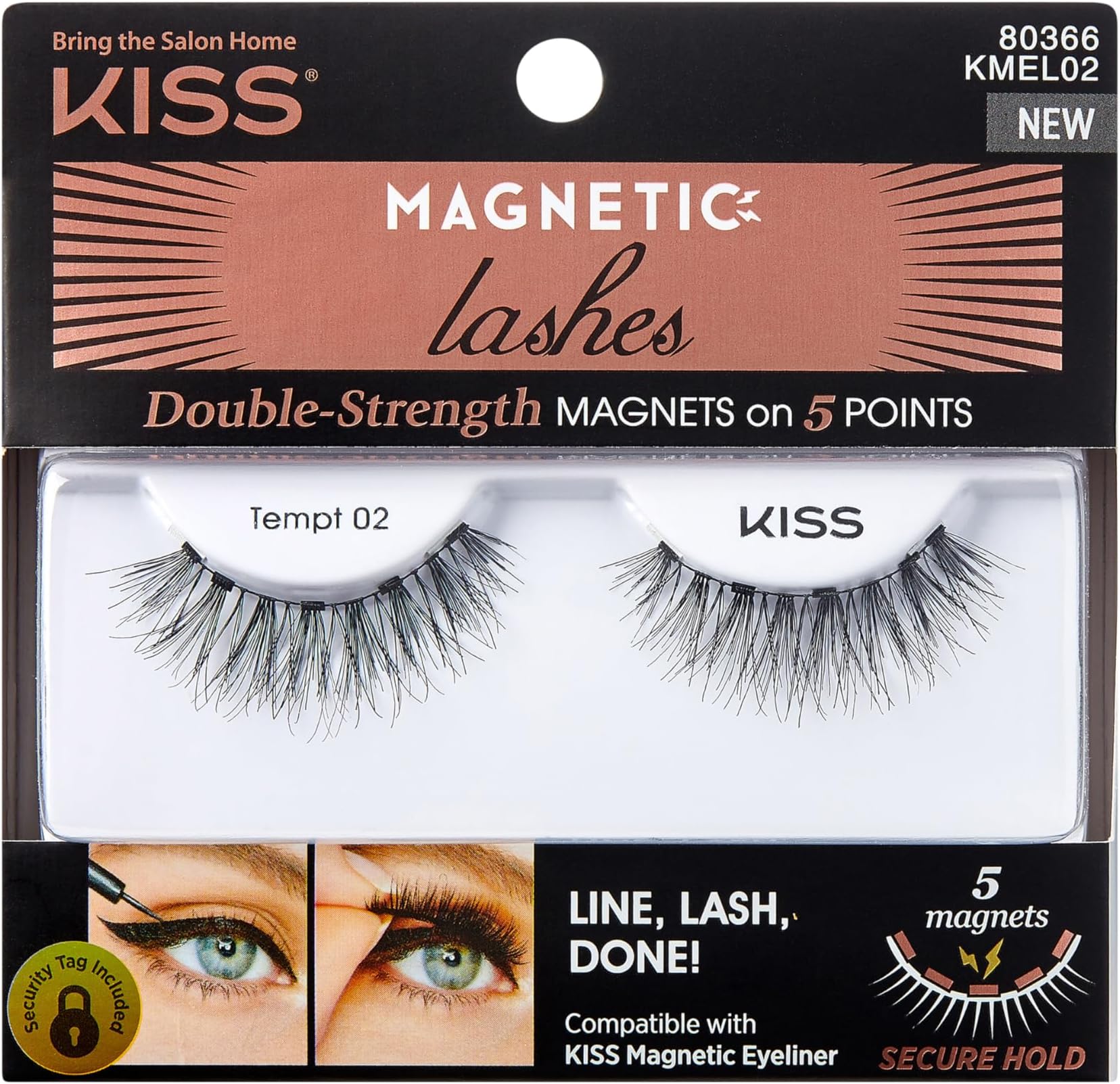KISS Magnetic Lashes - 02 Tempt