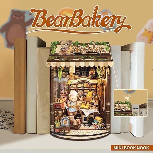 Miniatura 3 de Kit de casa de muñecas en miniatura DIY y muebles de madera Mini Room Kit (SL007)