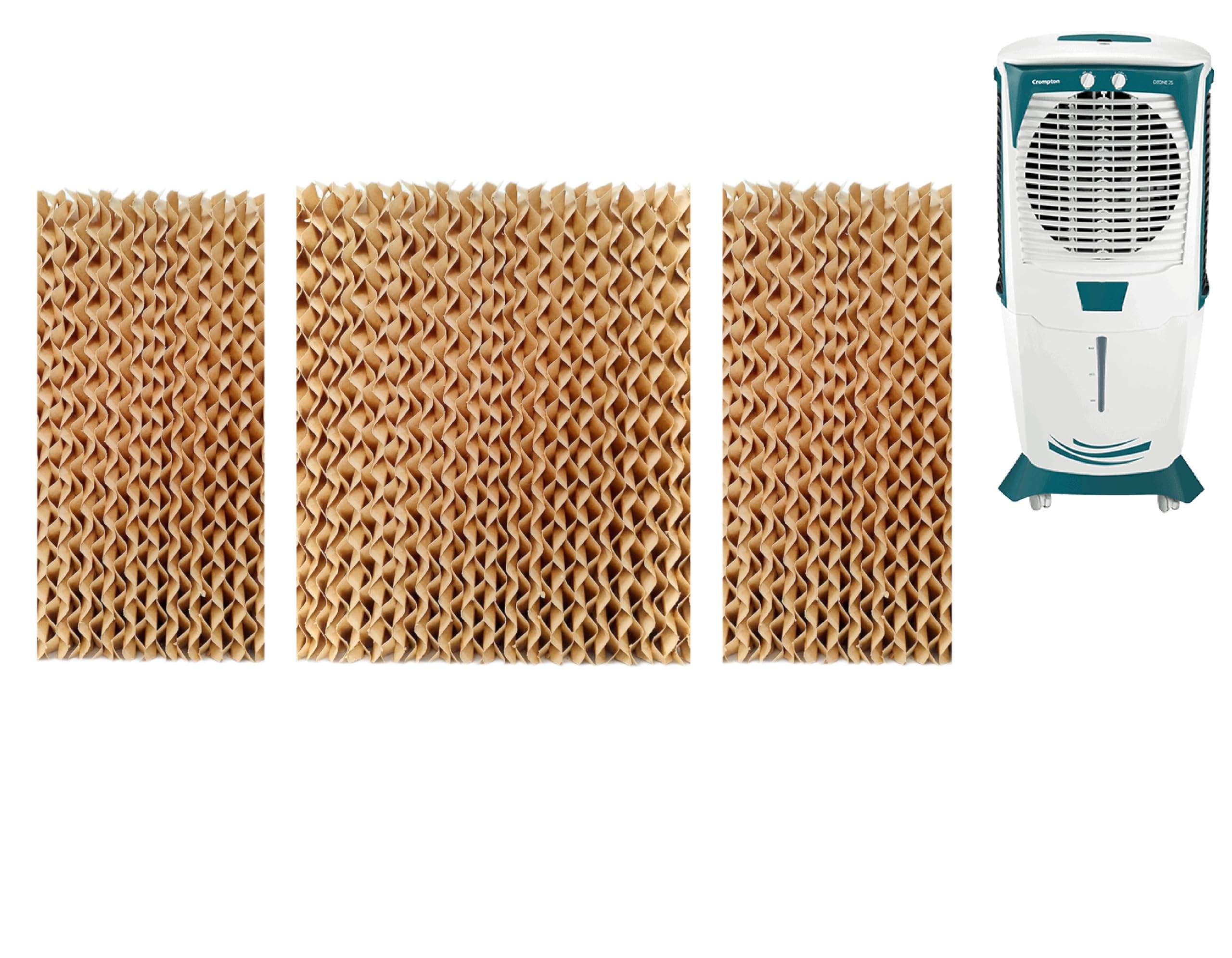 Crompton Ozone Cooler Honeycomb Pads - Set of 3 -4