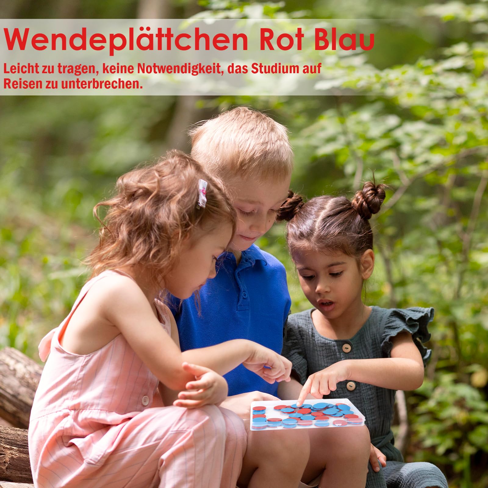 Sachet De 100 Jetons Réversibles Bleu/rouge | Jetons Réversibles